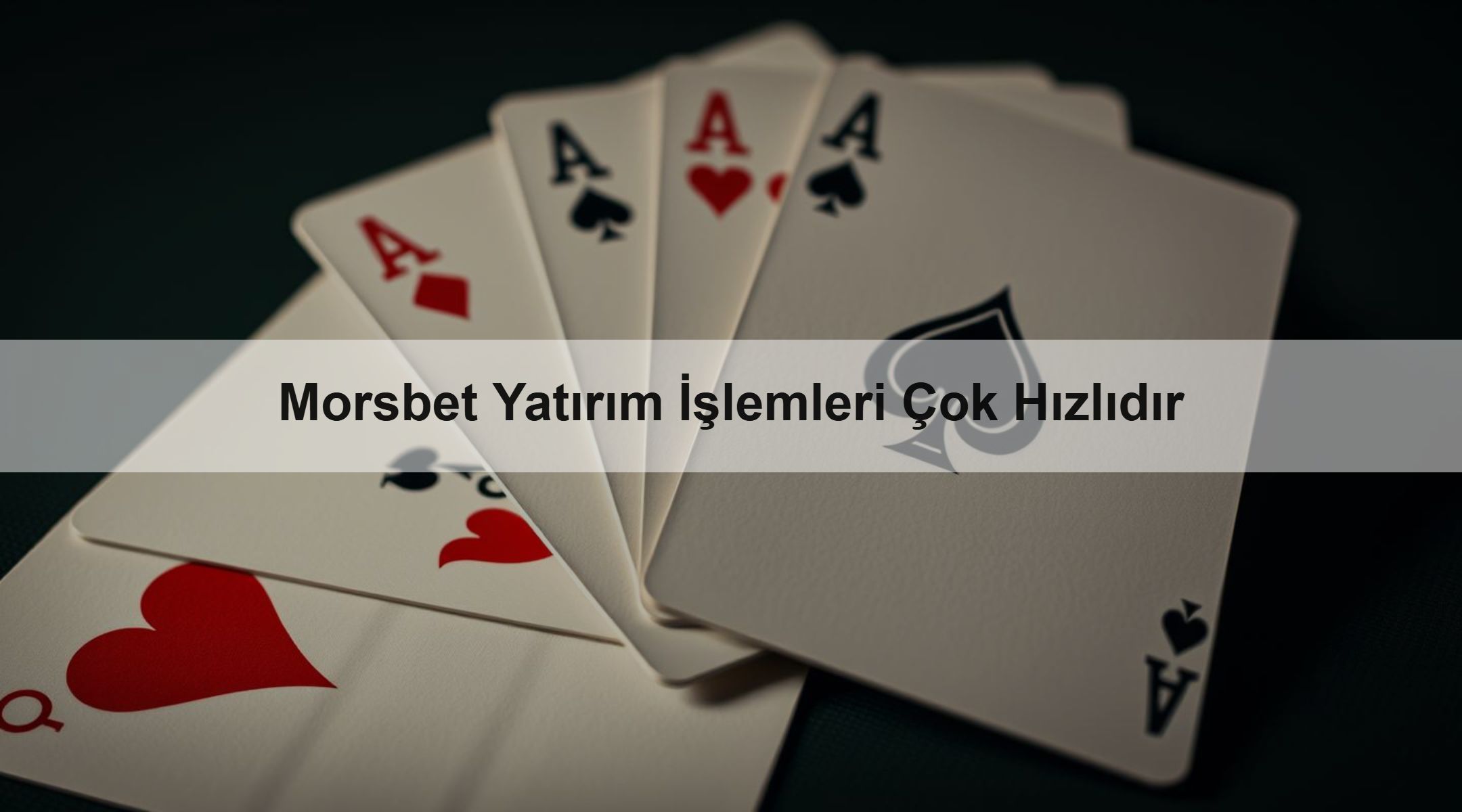 Morsbet Yatırım İşlemleri Çok Hızlıdır